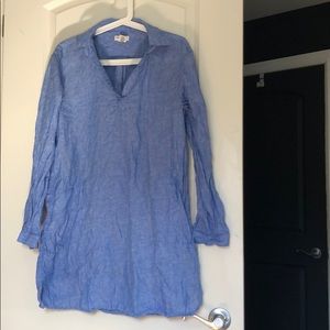 Linen cover up/ summer dress